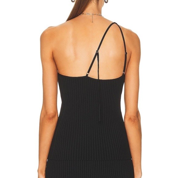 NWT Helmut Lang Cross Strap Tank in Black size medium - Picture 3 of 7